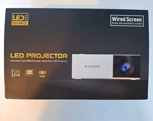 Wired screen led projector tft - wired,