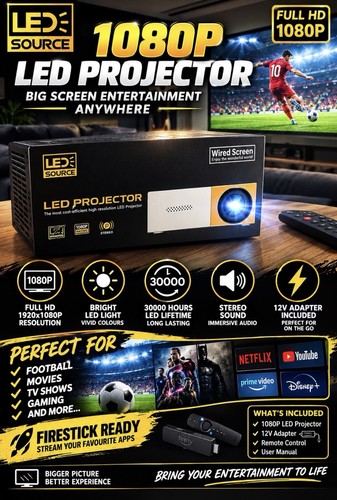 Desktop led projector tft - led,