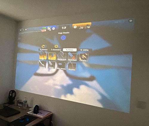 Projector with remote - , control