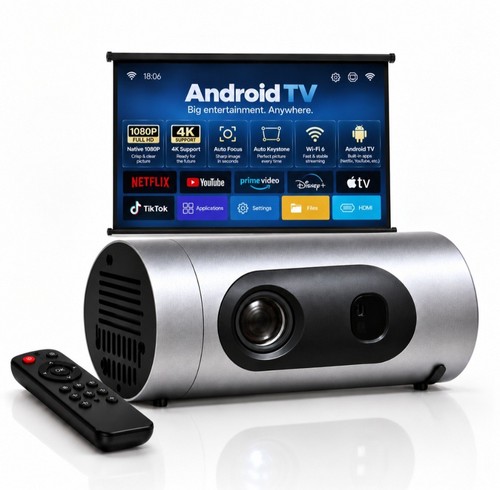 Cosno mini smart projector - mini,