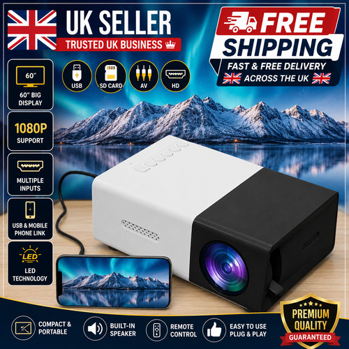 Mini led projector - projector, 1080p