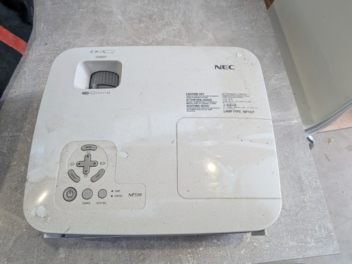 Nec projector np510w untested - projector,
