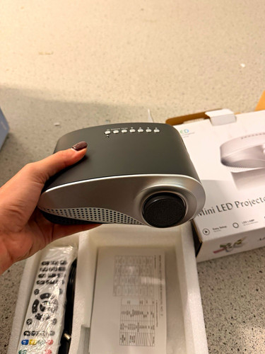 Mini led desktop projector - led,